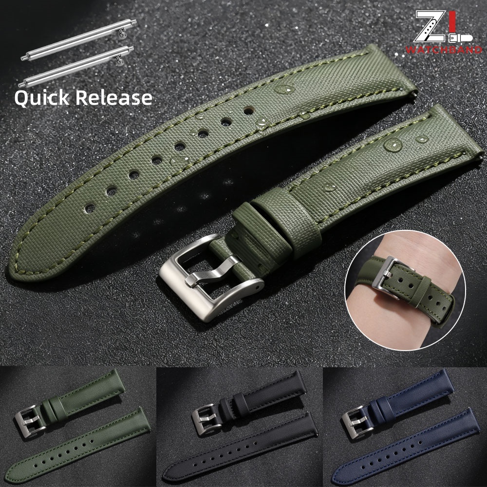 Canvas Strap Watch - Cinturino Premium in Tela Nautica per