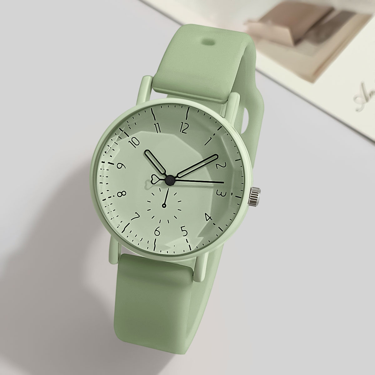 Silicone Band Women - Orologio da polso da donna con