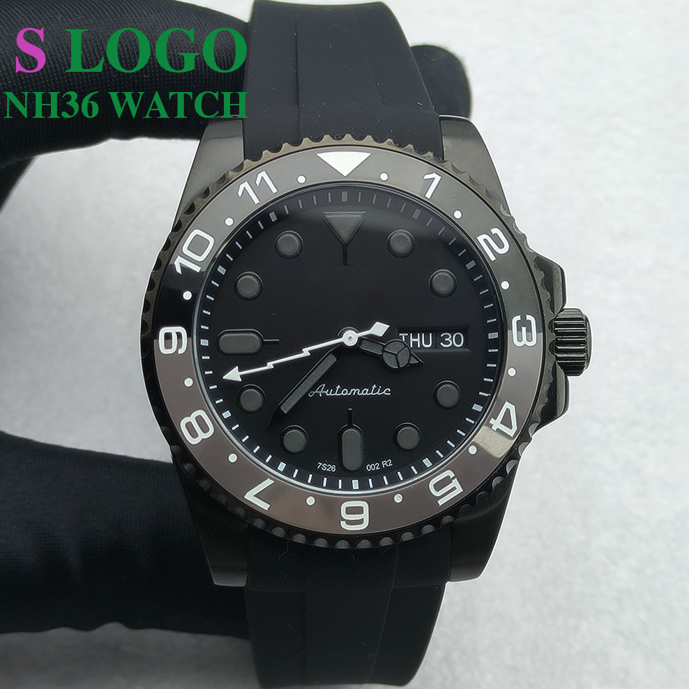 Stainless Bracelet Diver - Orologio NH36 da 40 mm Orologio