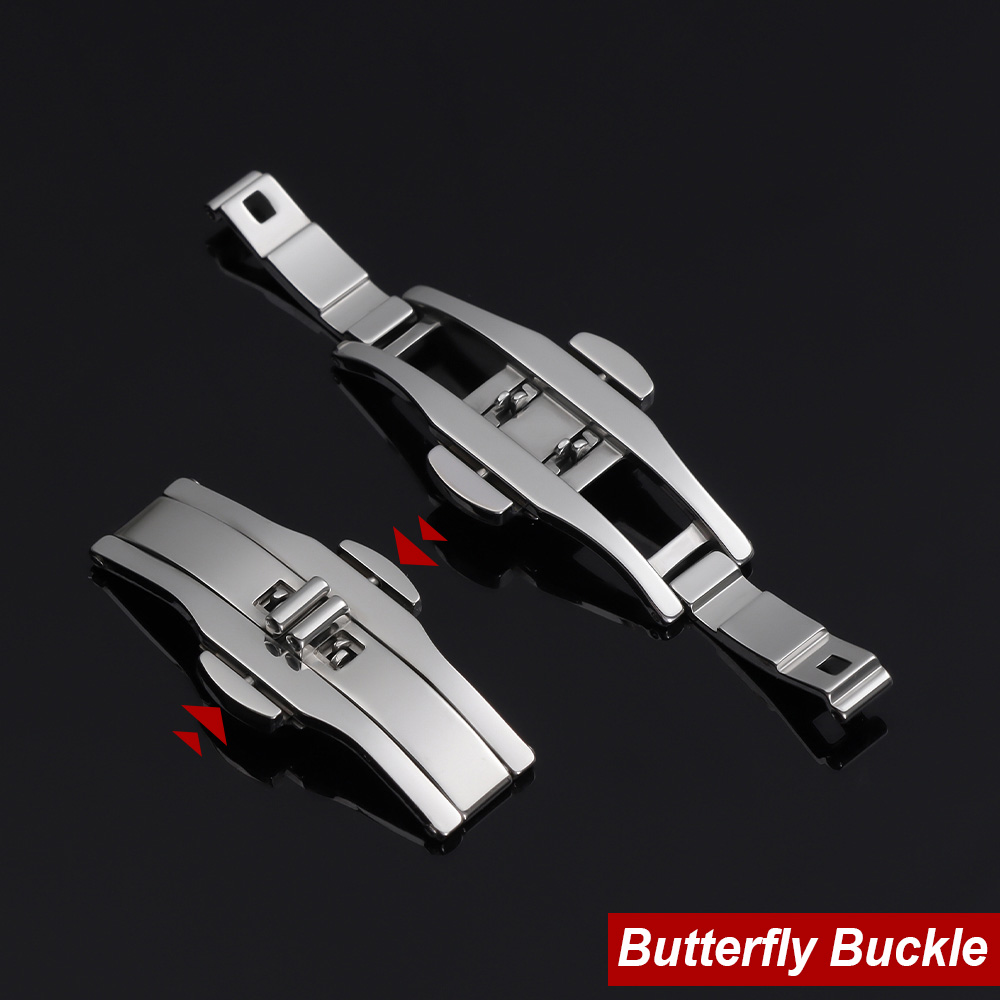 Butterfly Clasp Deployant - Accessori per Orologi: Fibbia Automatica a