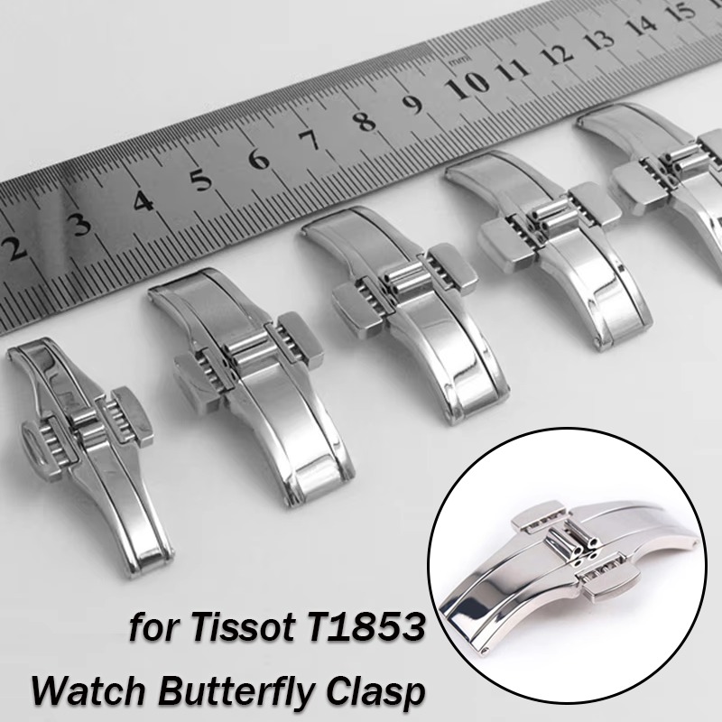 Butterfly Clasp Deployant - Per Tissot T1853 cinturino orologio fibbia