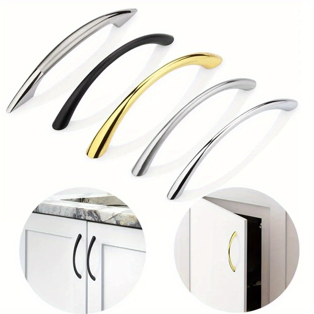 Curved Spring Bar - 10 maniglie curve in lega di
