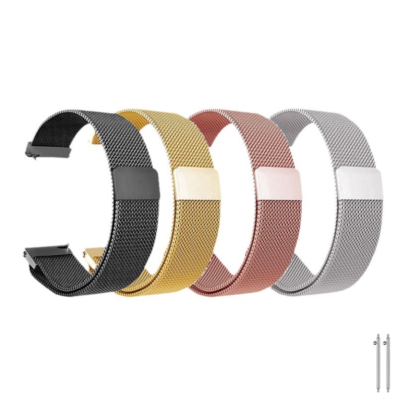 Mesh Strap Metal - Cinturino a sgancio rapido da 20