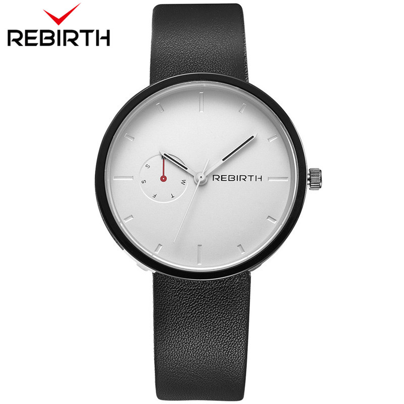 Leather Watch Band Men - 2018 rinascita popolare uomo donna orologi