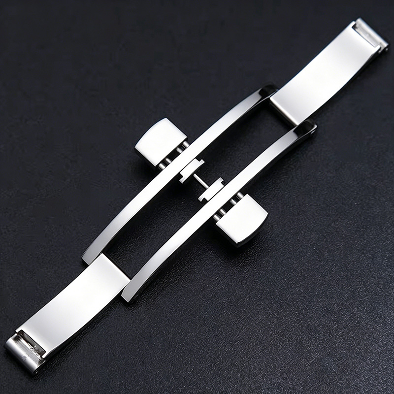 Butterfly Clasp Deployant - Fibbia per Cinturino Orologio in Acciaio