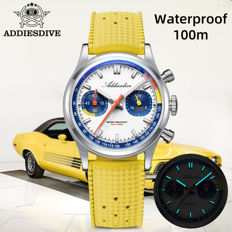 Rubber Strap Diver - ADDIESDIVE Orologi da polso al quarzo