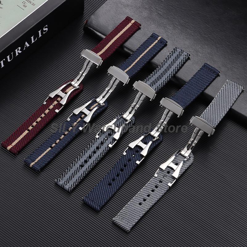 Canvas Strap Watch - Cinturino per Orologio in Tessuto di