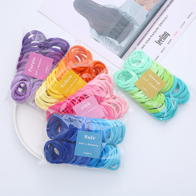 Silicone Band Women - 50 Pz/set Donne Ragazze Fasce Per