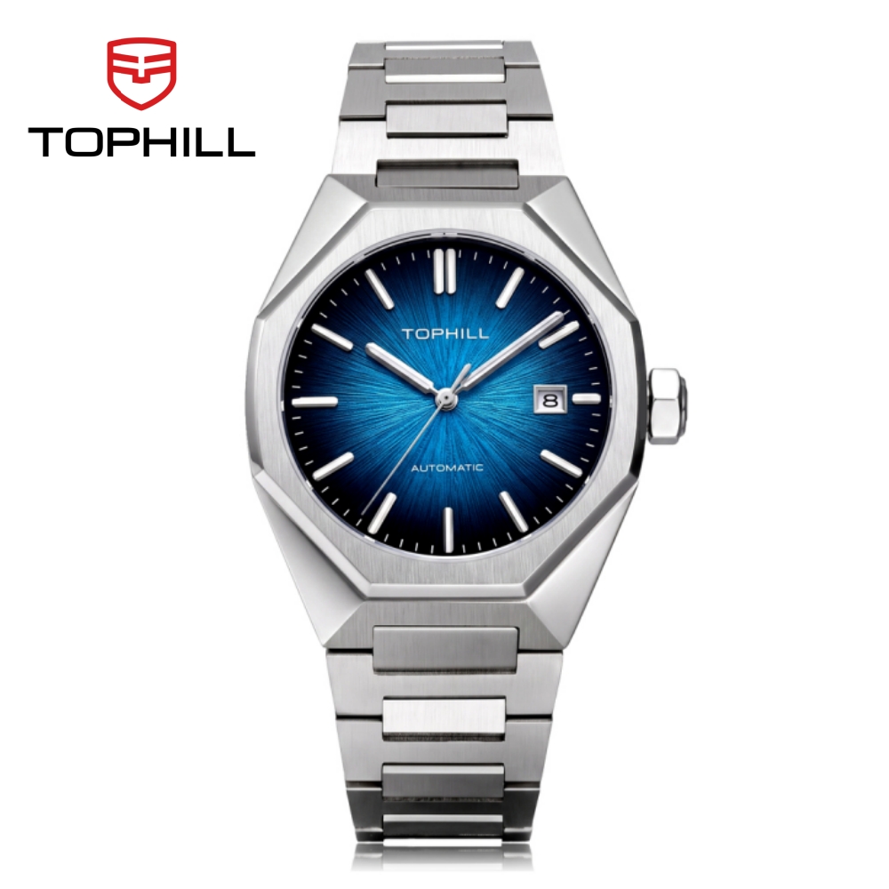 Butterfly Clasp Deployant - TOPHILL 39mm Miyota 8215 Orologi meccanici