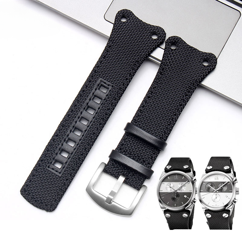 Canvas Strap Watch - CK Nylon Canvas Anti-allergia cinturino impermeabile