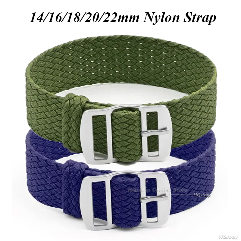 Perlon Strap Woven - 16mm 18mm 20mm 22mm cinturino per
