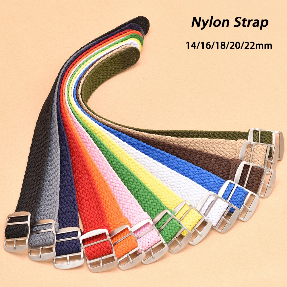 Perlon Strap Woven - Cinturino per orologio in nylon intrecciato