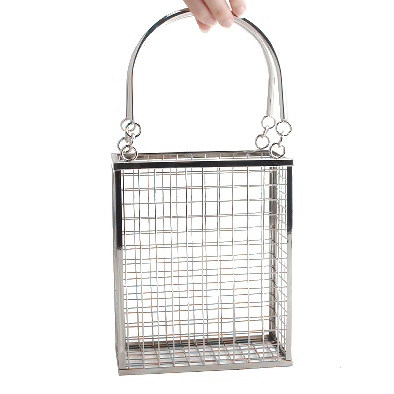 Borsa a tracolla cava in metal - Mesh Strap Metal recensione e prezzo