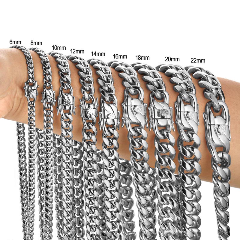 Collane a catena cubana in acc - Butterfly Clasp Deployant recensione e prezzo