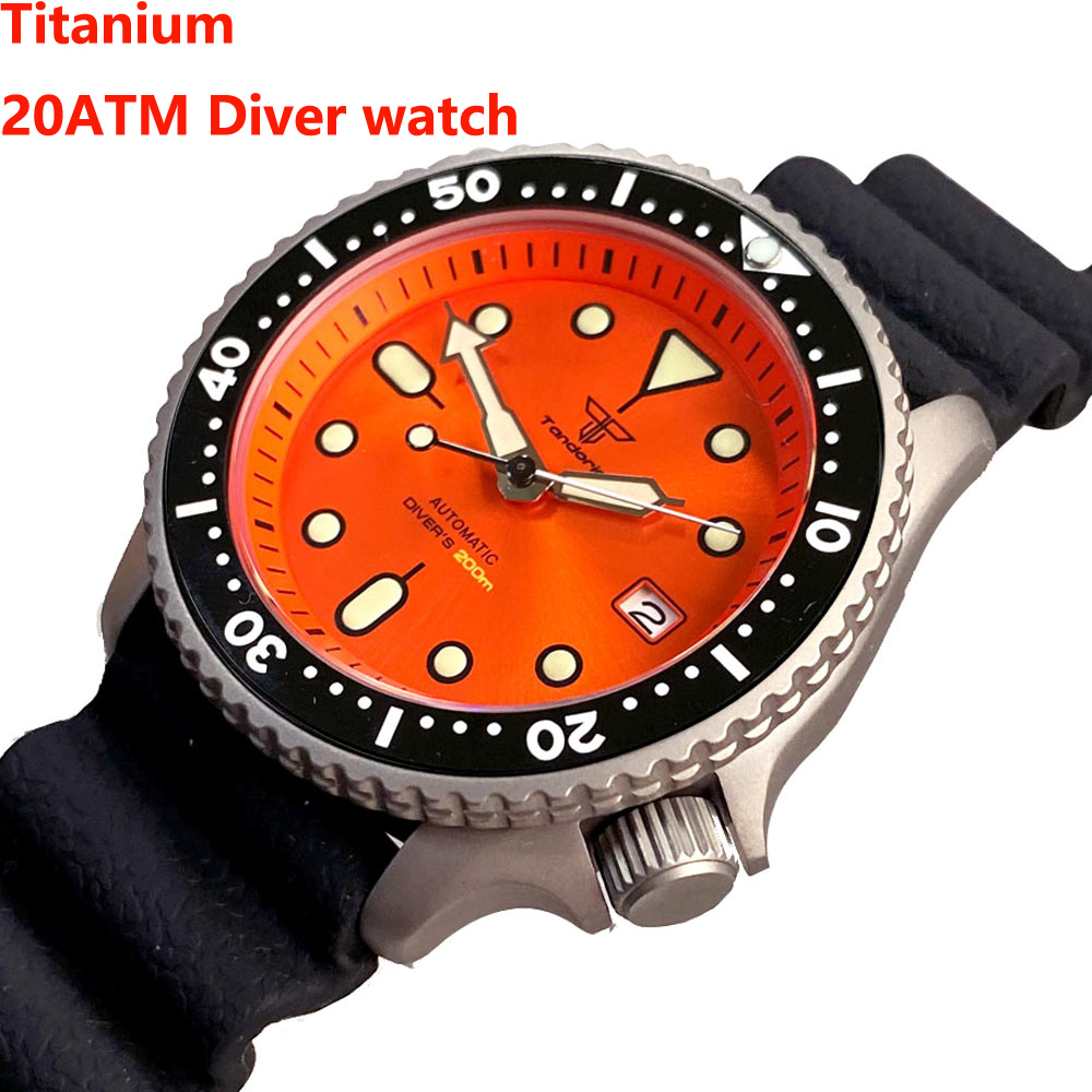 Orologio da Uomo Tandorio 41mm - Rubber Strap Diver recensione e prezzo