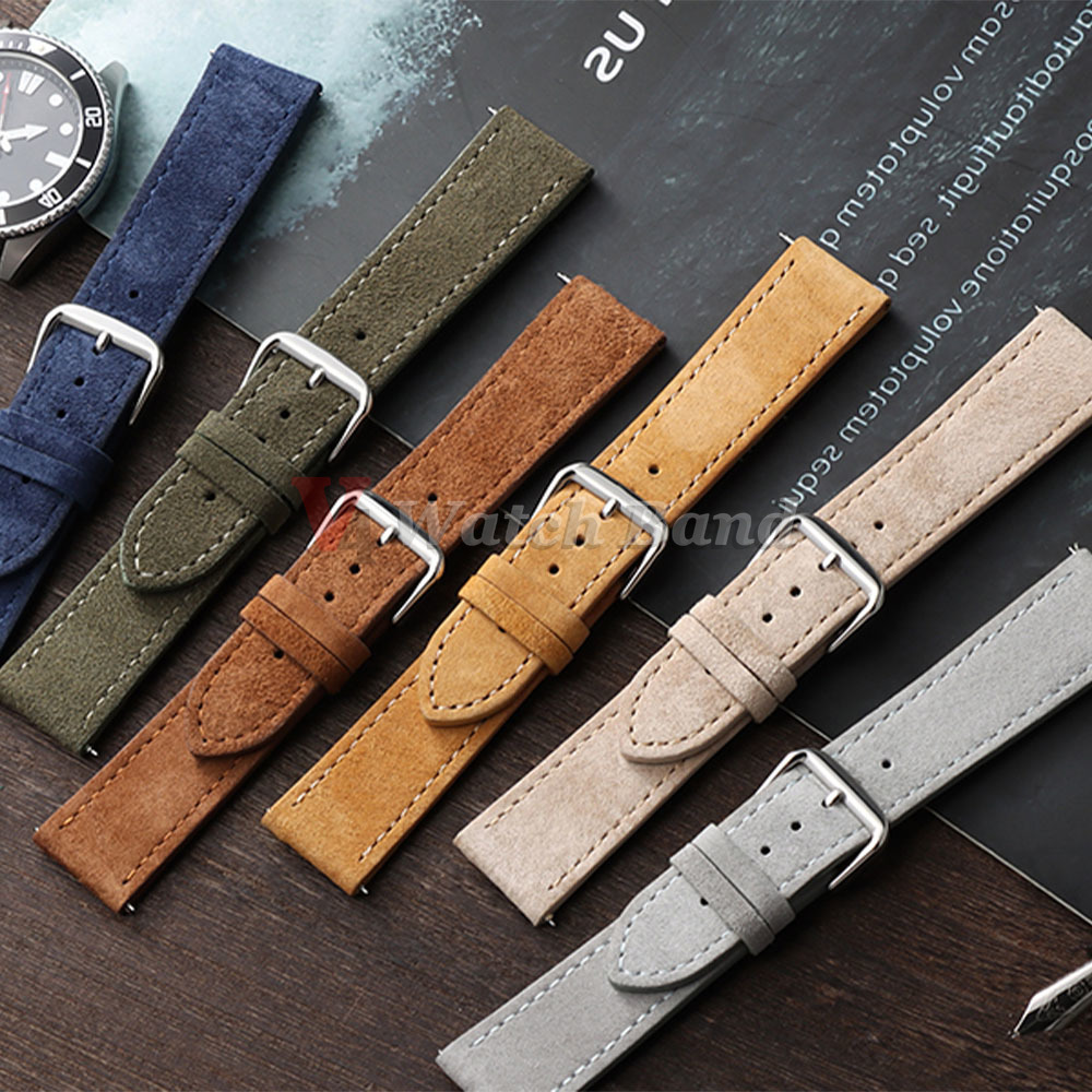 Cinturino per Orologio in Pell - Suede Strap Watch recensione e prezzo