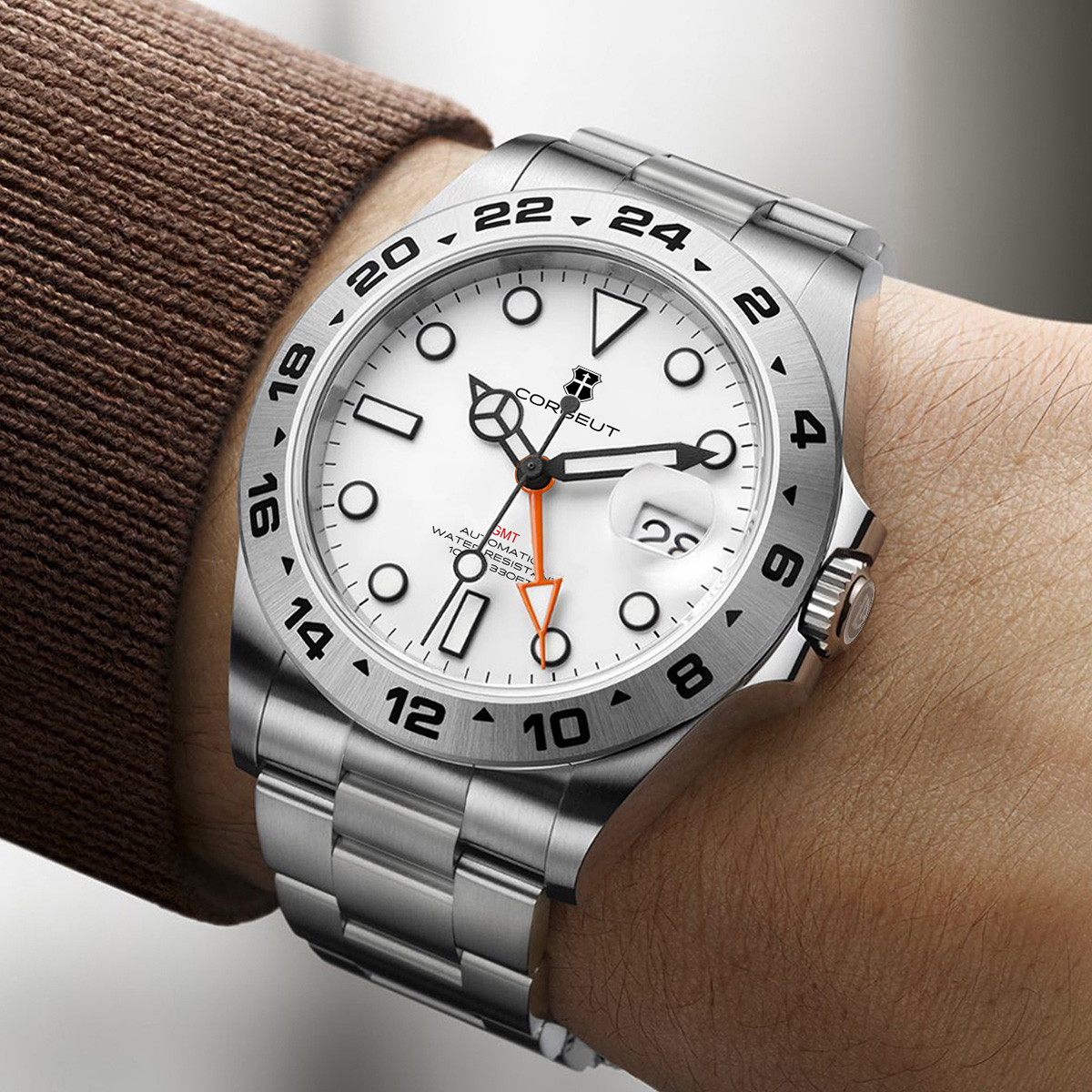 Personalizzato di Lusso 39mm N - Stainless Bracelet Diver recensione e prezzo