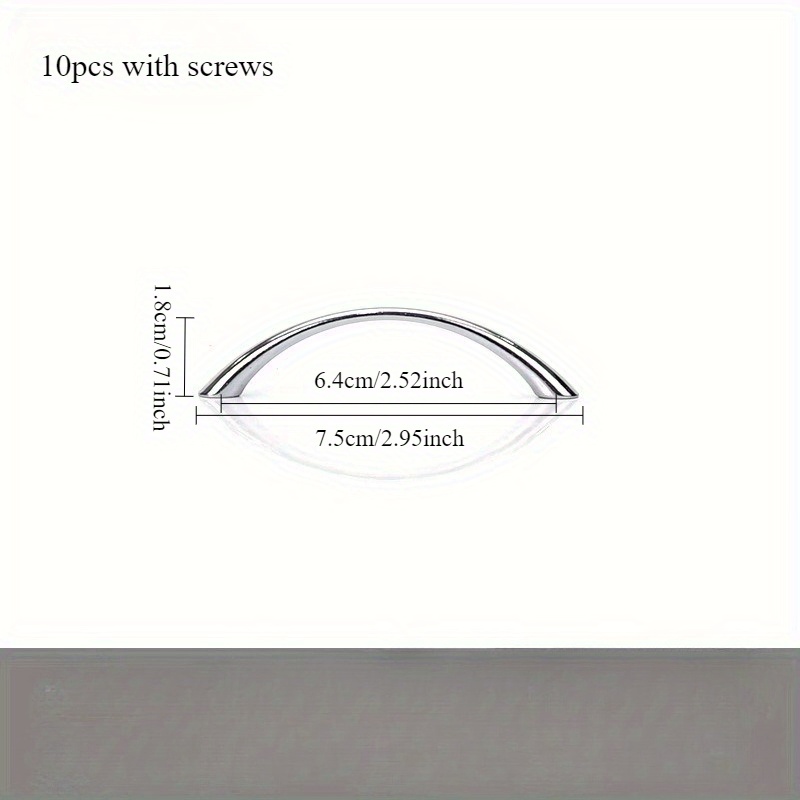 10 maniglie curve in lega di z - Curved Spring Bar recensione e prezzo