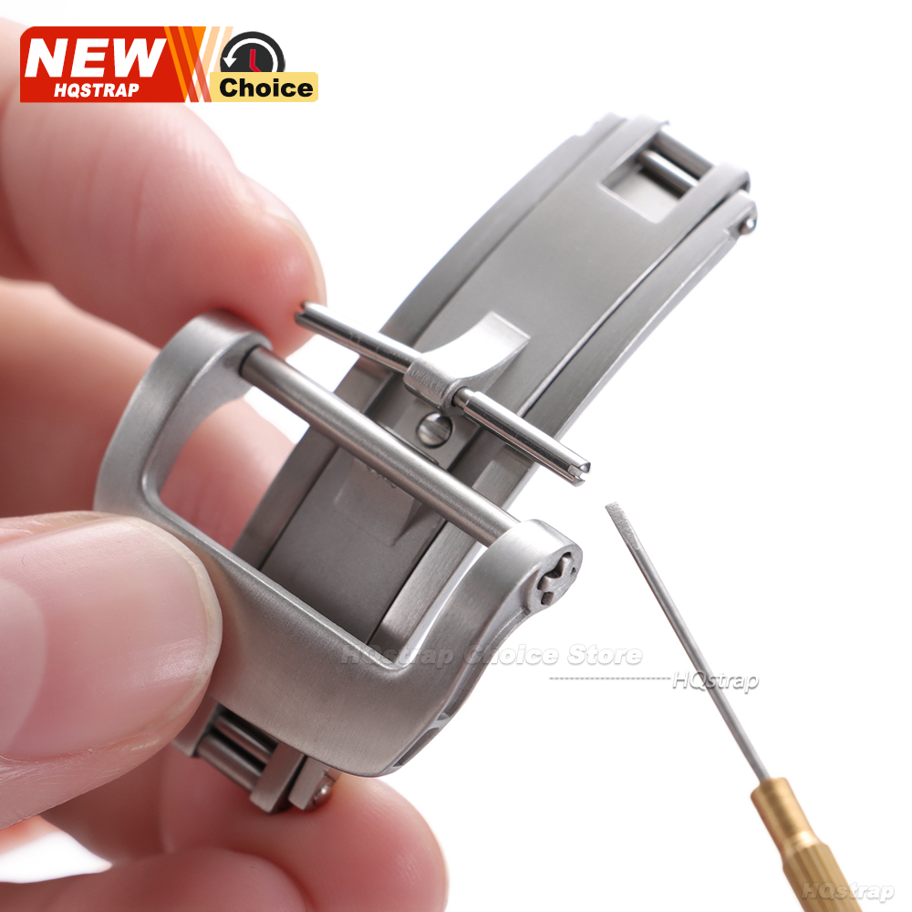 Nuovo pulsante pieghevole in a - Butterfly Clasp Deployant recensione e prezzo