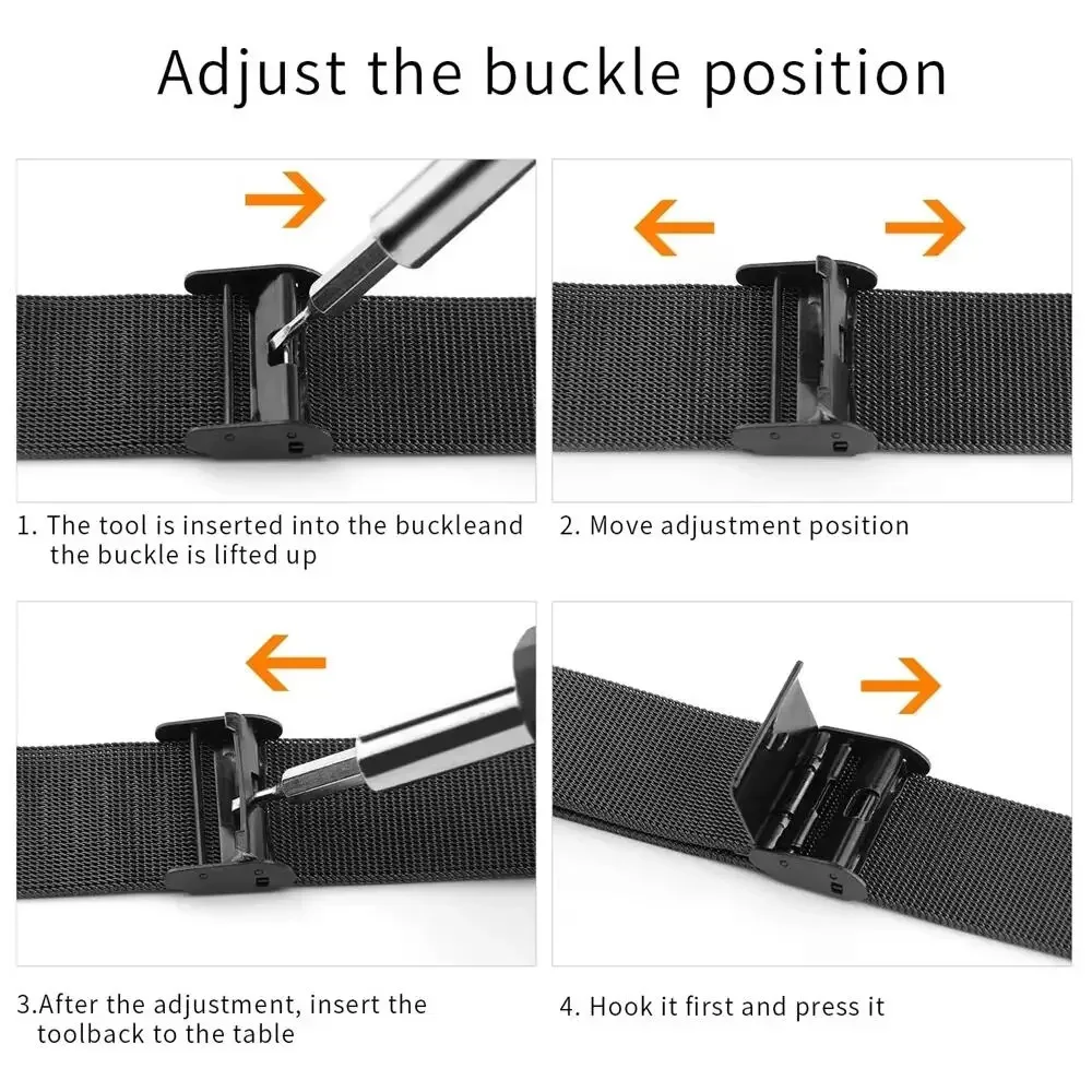 Cinturini in metallo per cintu - Mesh Strap Metal recensione e prezzo