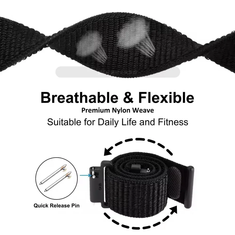 Cinturino Intrecciato da 20-22 - Sport Loop Velcro recensione e prezzo