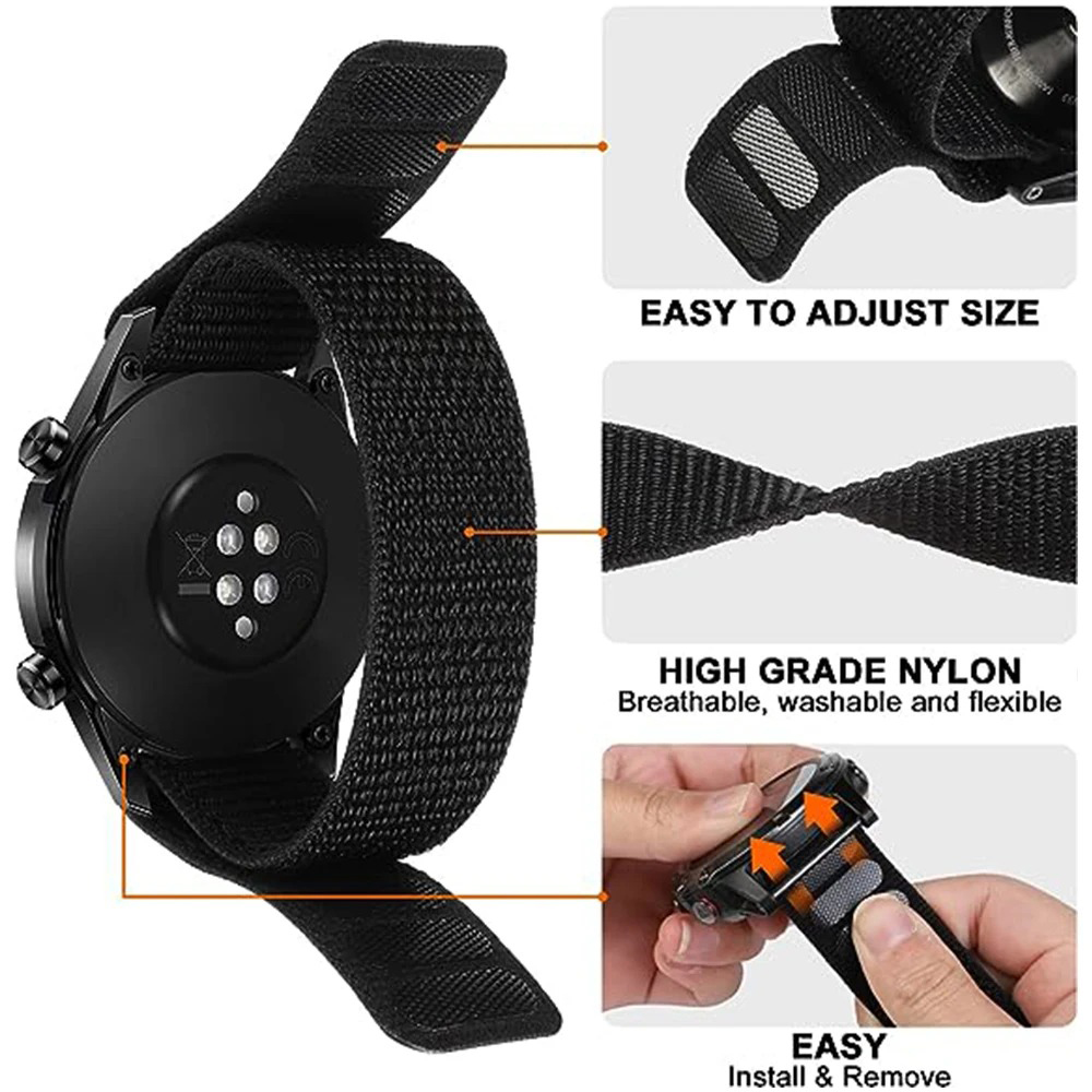Cinturino per Orologio in Nylo - Sport Loop Velcro recensione e prezzo