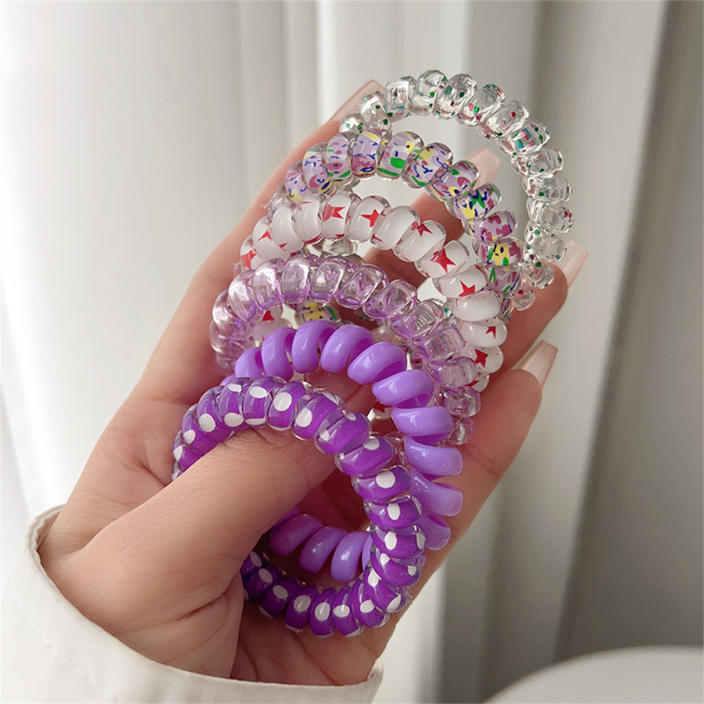 6 Pezzi Elastici per Capelli a - Silicone Band Women recensione e prezzo