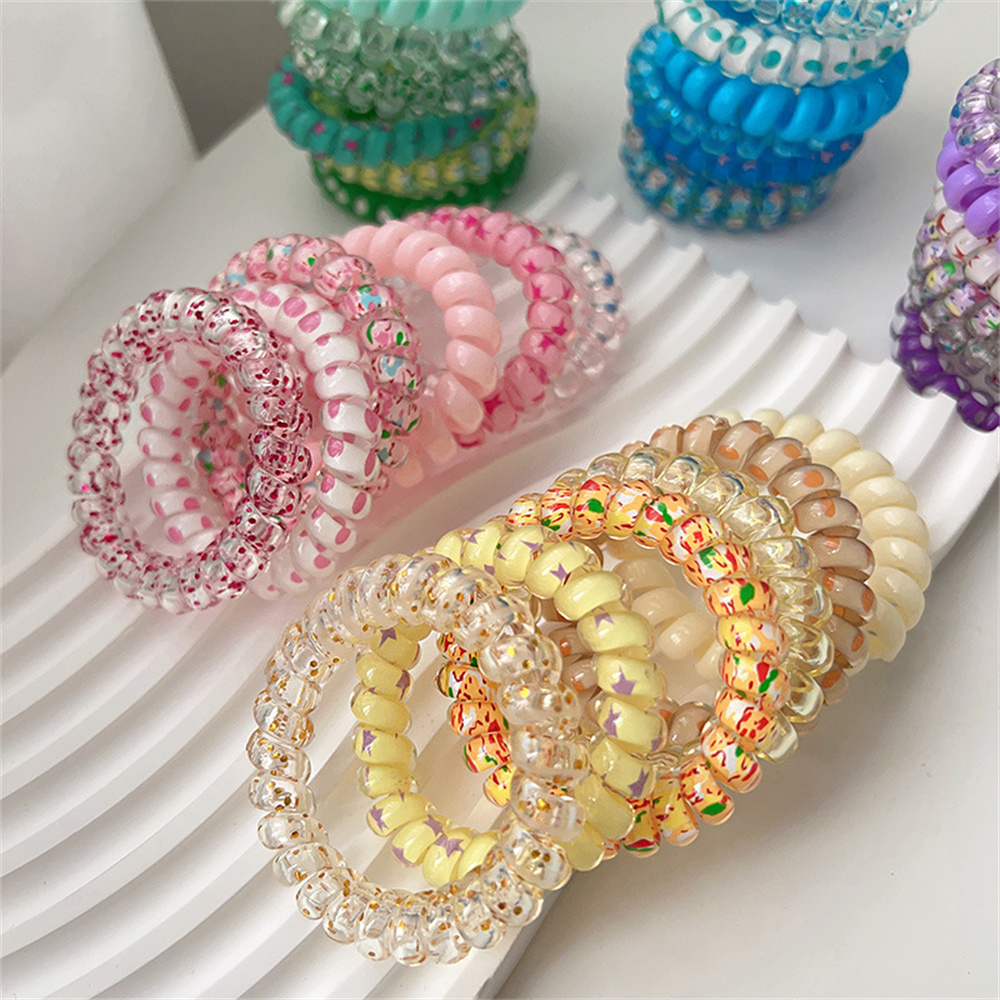 6 Pezzi Elastici per Capelli a - Silicone Band Women recensione e prezzo