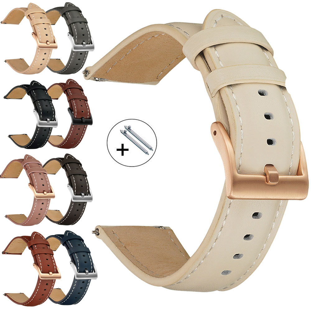 14mm 16mm 18mm 20mm 22mm cintu - Leather Strap Quick Release recensione e prezzo