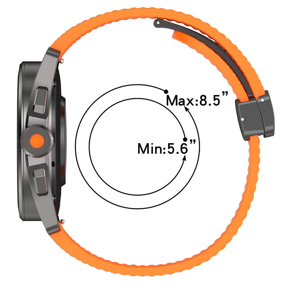 Cinturino in silicone da 22 mm - Silicone Watch Band 22Mm recensione e prezzo