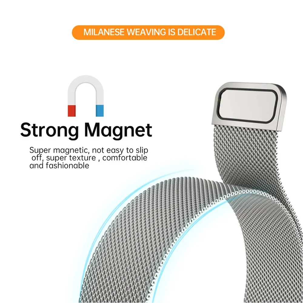 Cinturino in acciaio inossidab - Milanese Loop Magnetic recensione e prezzo