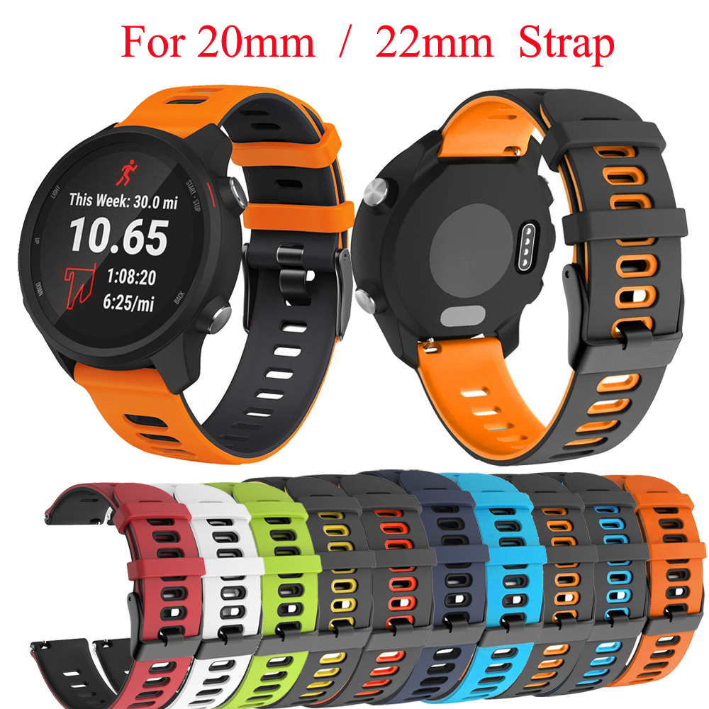 20 22mm Cinturini da polso per - Silicone Watch Band 22Mm recensione e prezzo