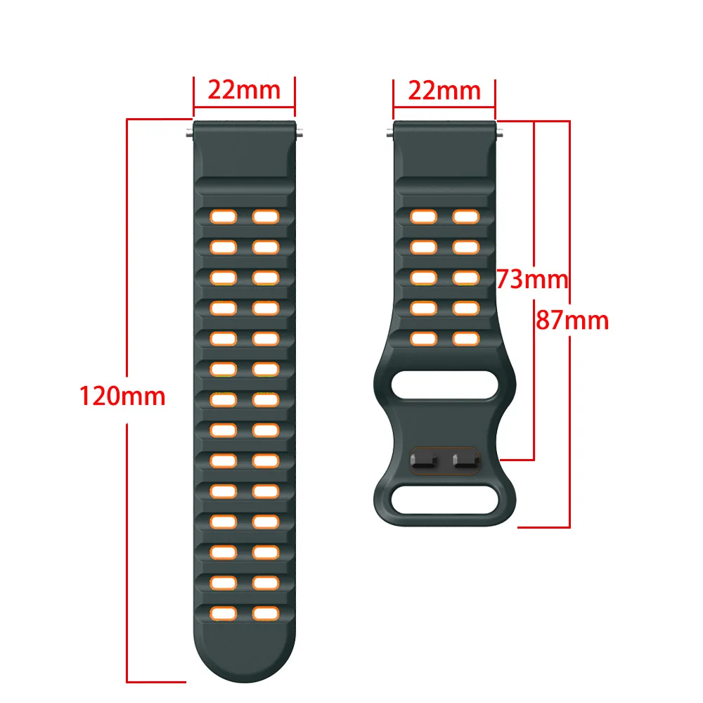 Cinturino in silicone da 22 mm - Mesh Strap Metal recensione e prezzo