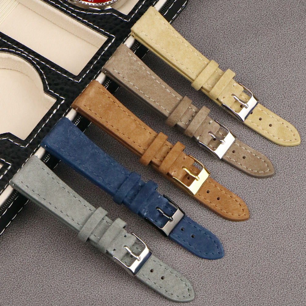 Cinturino per orologio in pell - Suede Strap Watch recensione e prezzo