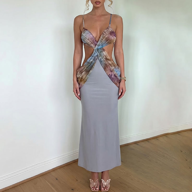 Abito da festa elegante con de - Mesh Strap Metal recensione e prezzo