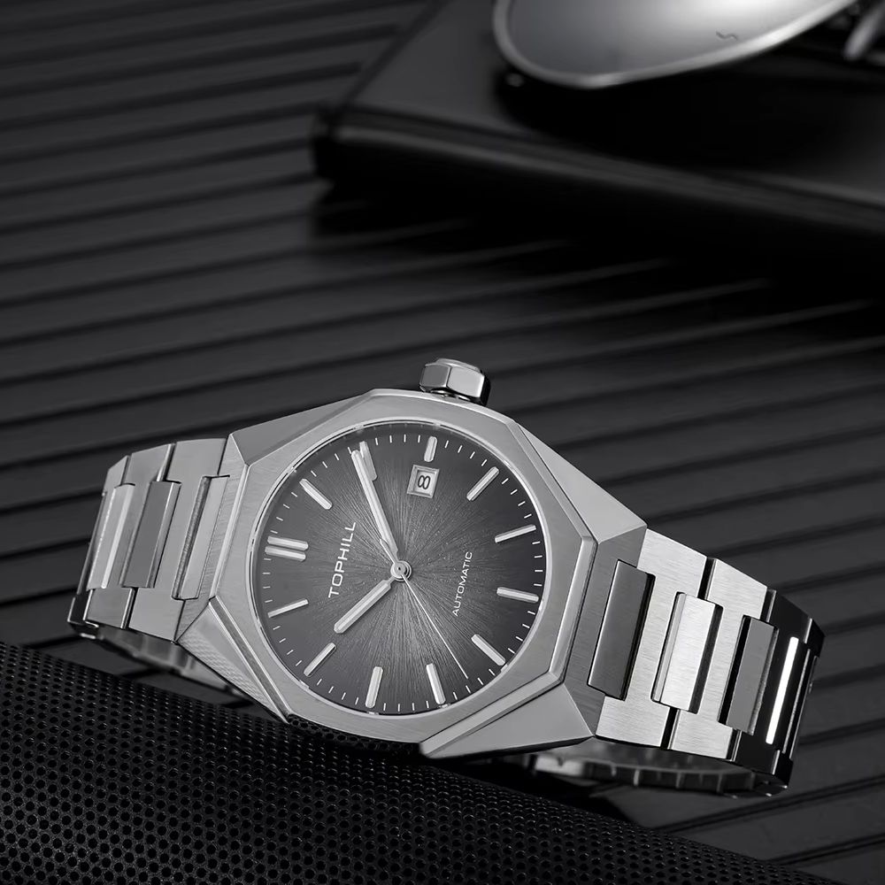 TOPHILL 39mm Miyota 8215 Orolo - Butterfly Clasp Deployant recensione e prezzo