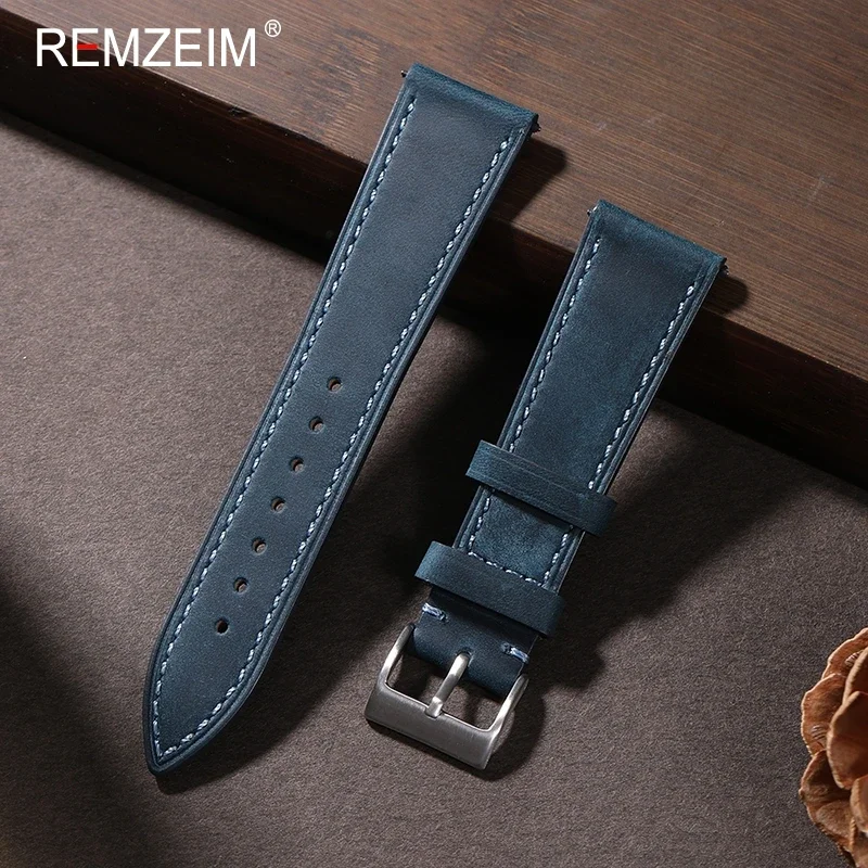 Crazy Horse orologio in pelle  - Leather Strap Quick Release recensione e prezzo