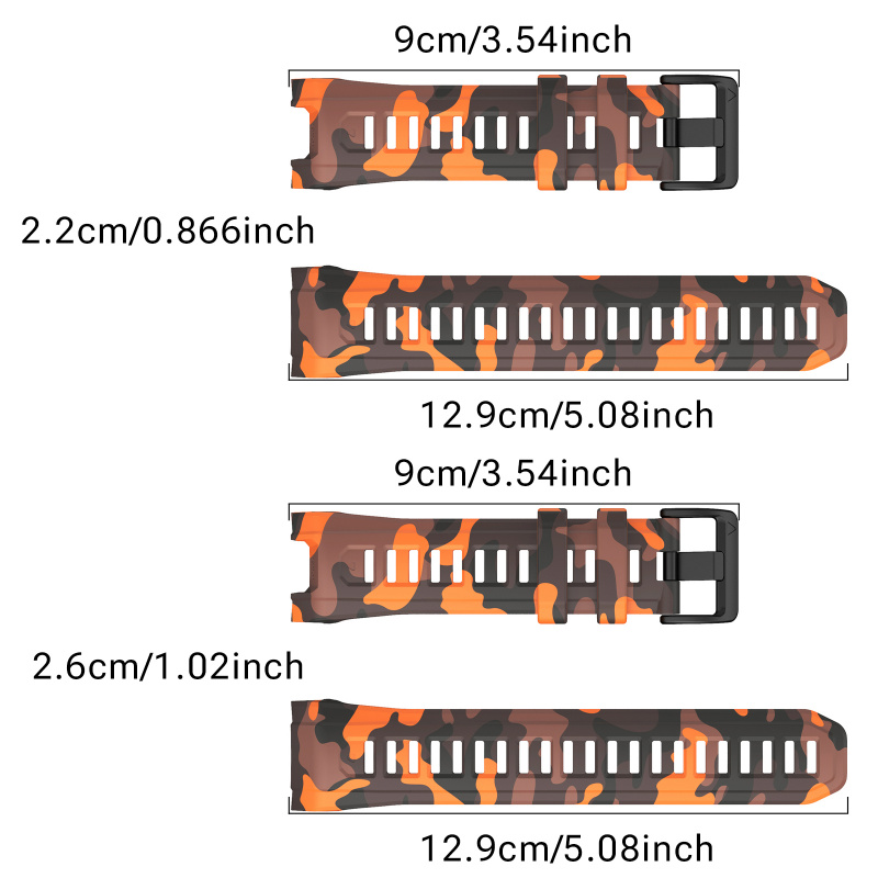 Cinturino in Silicone Stampato - Silicone Watch Band 22Mm recensione e prezzo