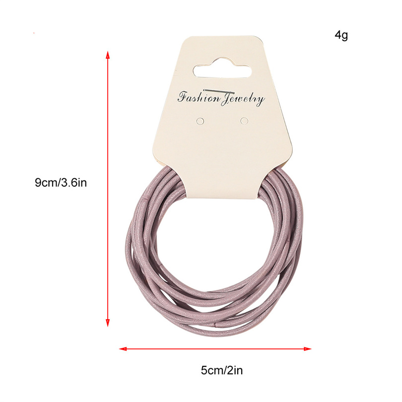 10PCS donne ragazze semplici f - Silicone Band Women recensione e prezzo