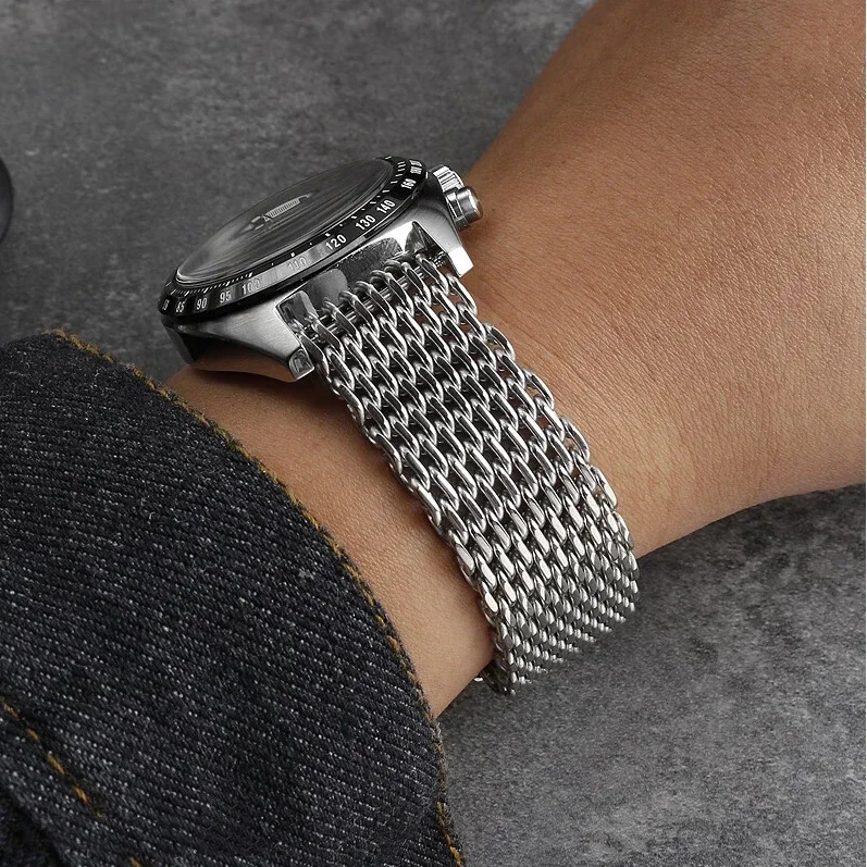 18/20/22/24mm cinturino in mag - Mesh Strap Metal recensione e prezzo
