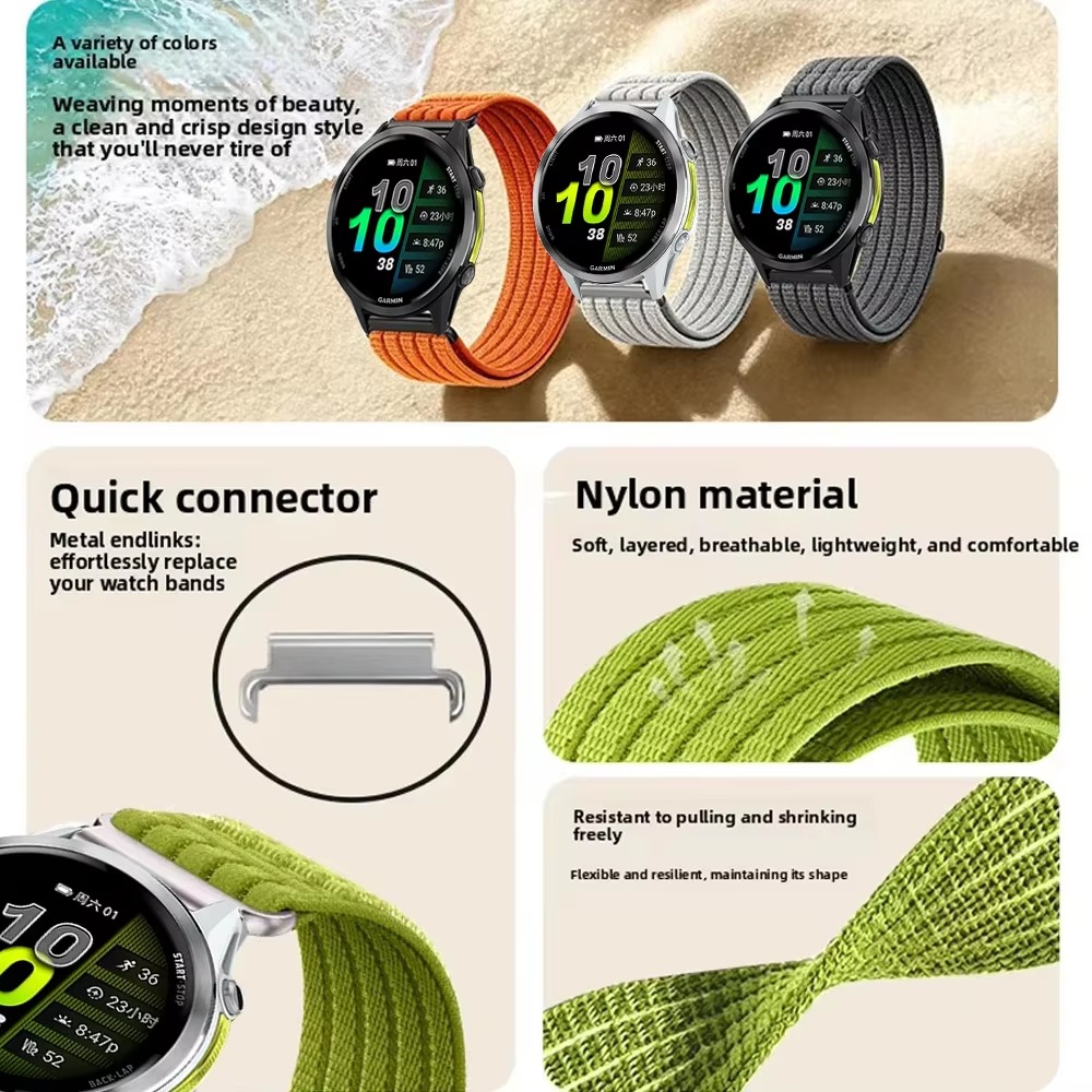 Cinturino in nylon da 20mm 22m - Sport Loop Velcro recensione e prezzo