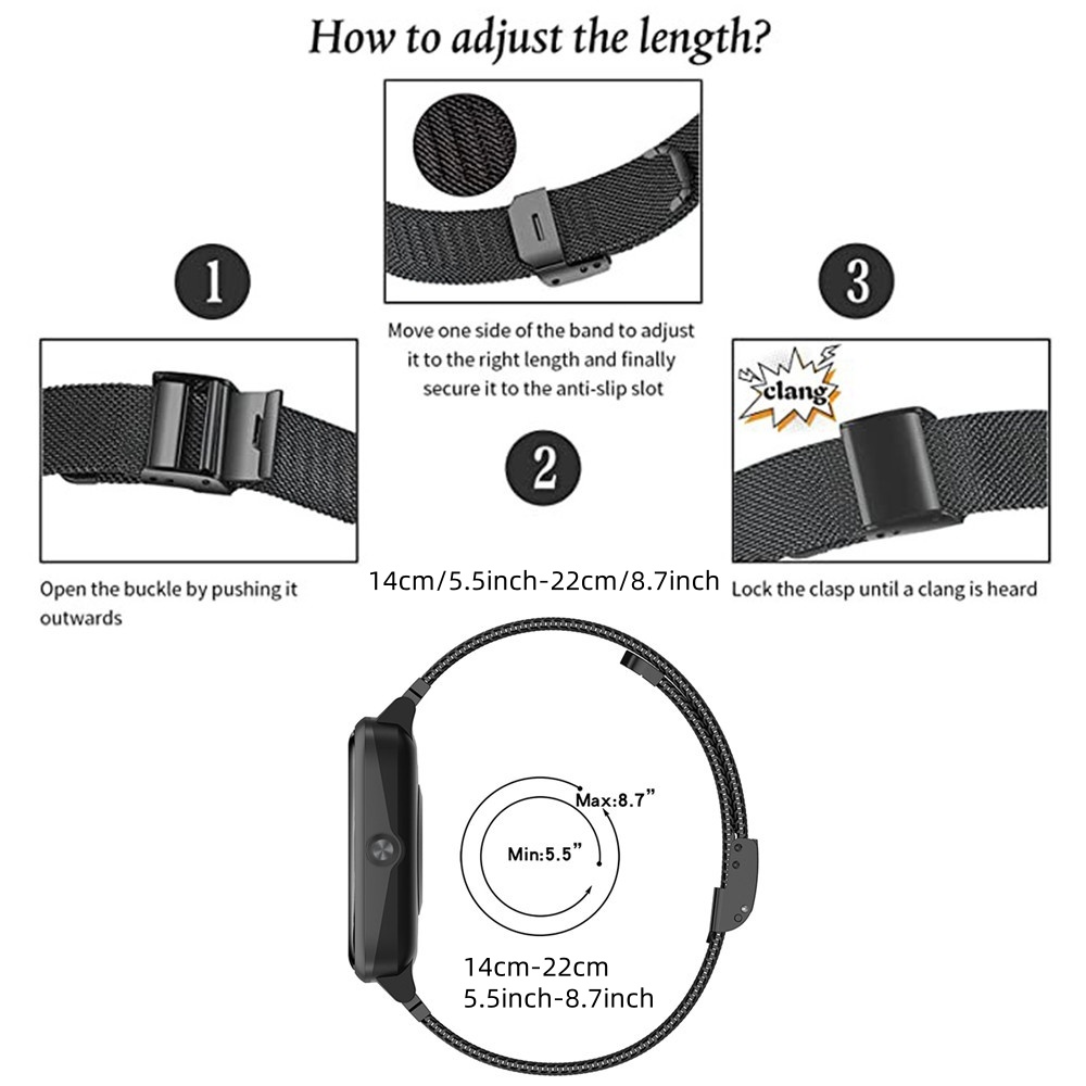 Cinturini in metallo per cintu - Mesh Strap Metal recensione e prezzo