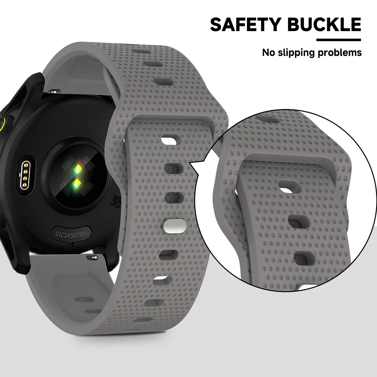 Cinturino per orologio in sili - Silicone Watch Band 22Mm recensione e prezzo