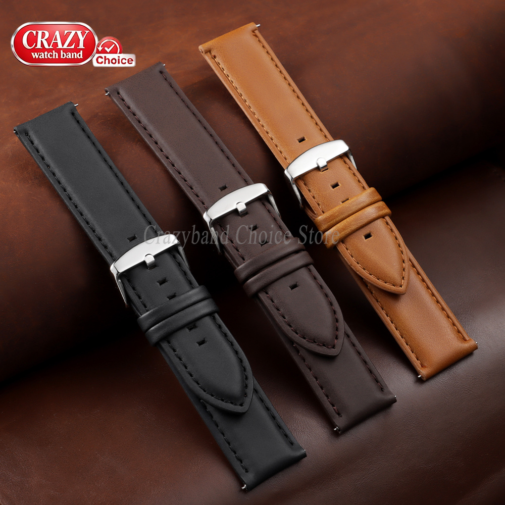 Cinturino per Orologio in Pell - Leather Strap Quick Release recensione e prezzo