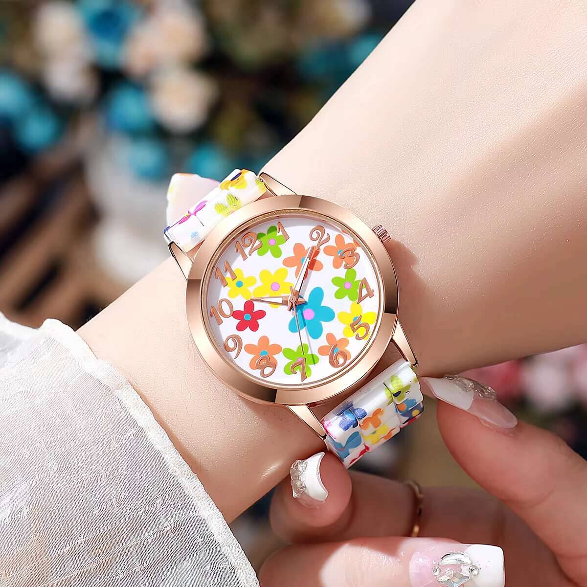 2PCS Orologi da donna alla mod - Silicone Band Women recensione e prezzo