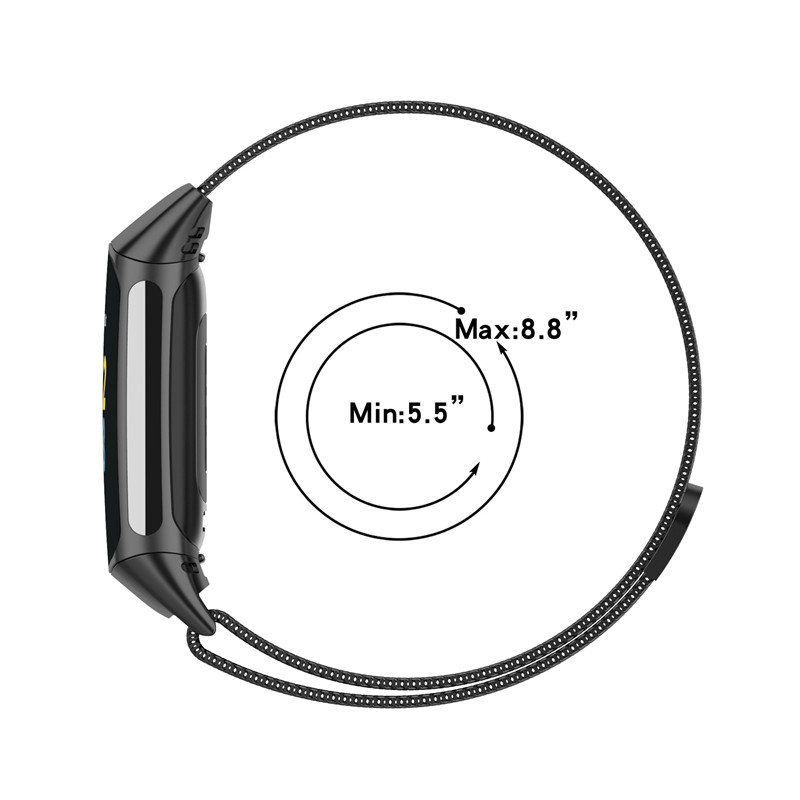 Cinturino in metallo per Fitbi - Mesh Strap Metal recensione e prezzo