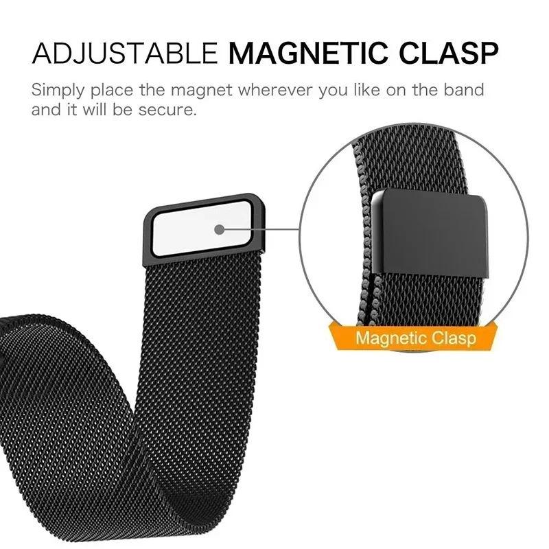 20mm 22mm Anello milanese per  - Milanese Loop Magnetic recensione e prezzo