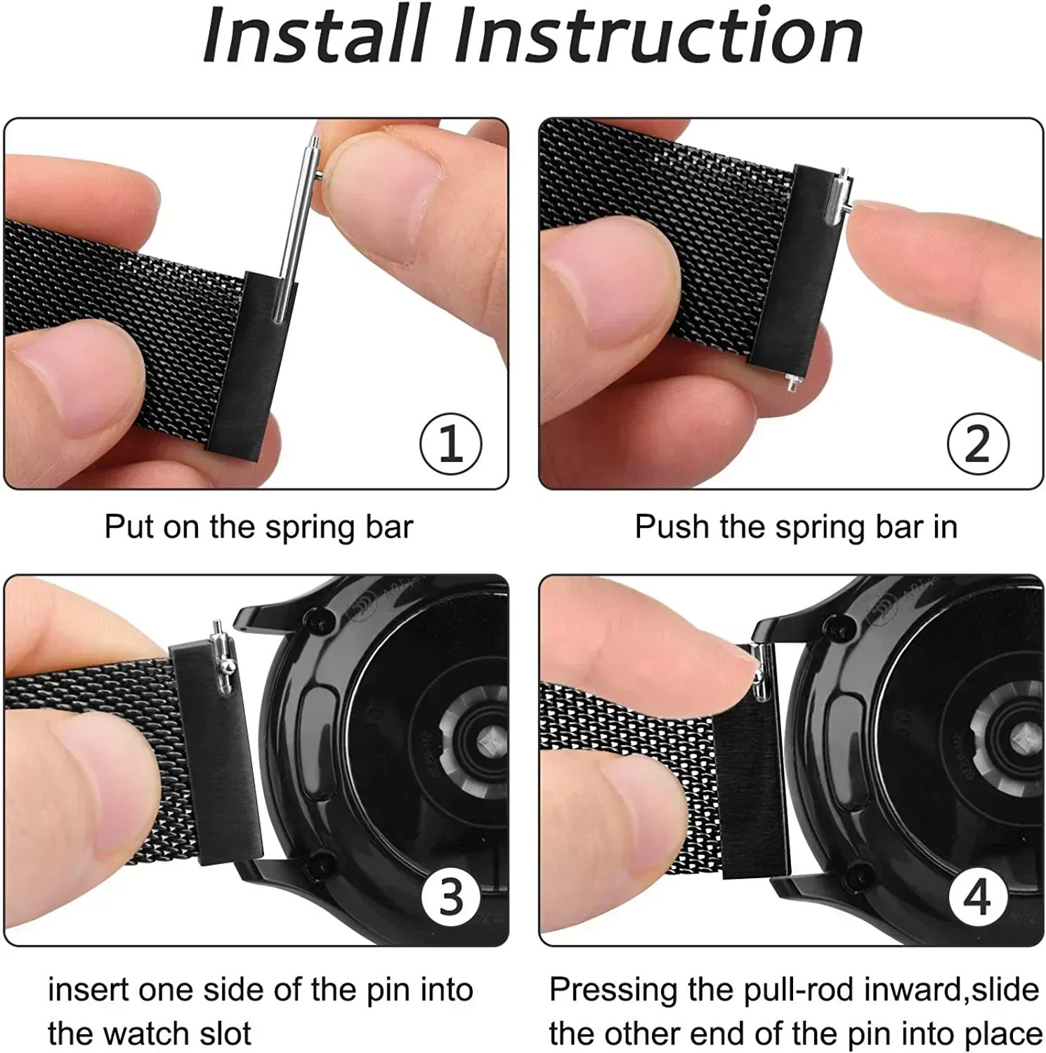 20mm 22mm Anello milanese per  - Milanese Loop Magnetic recensione e prezzo
