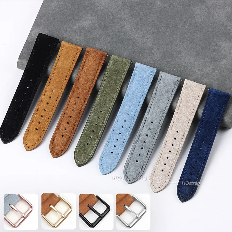 Cinturino in vera pelle scamos - Suede Strap Watch recensione e prezzo