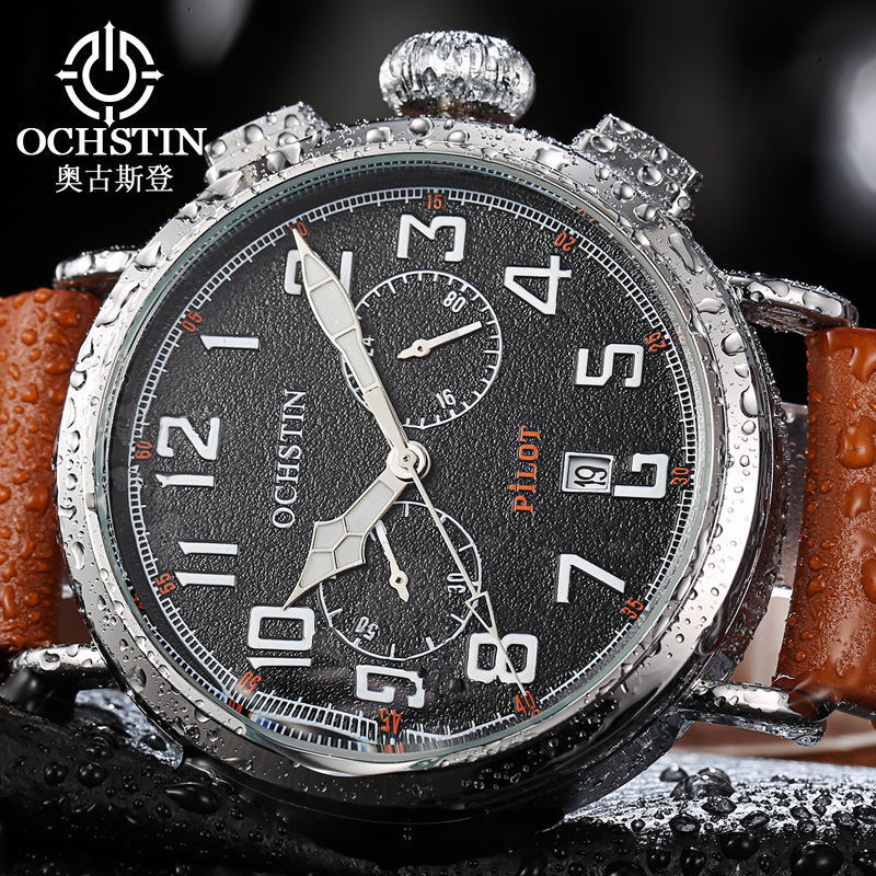 OCHSTIN Orologio da polso al q - Leather Watch Band Men recensione e prezzo